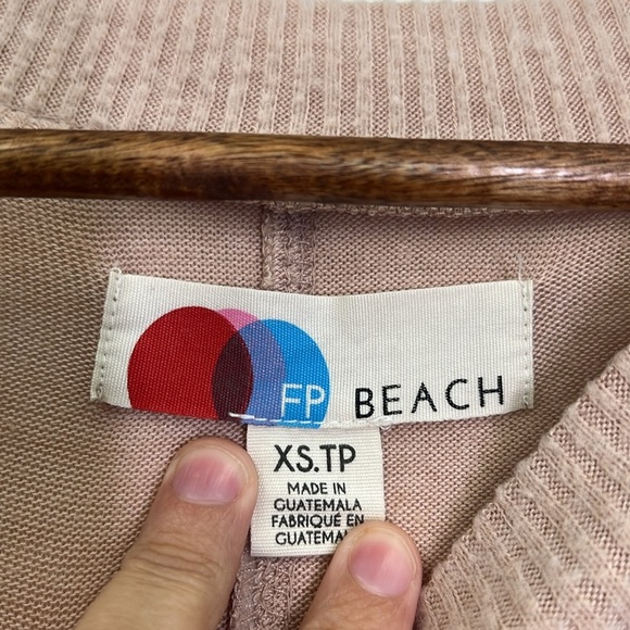 Free People - Beach Crewneck Pullover Long Balloon Sleeve Sweater Size XS - Picture 10 of 12